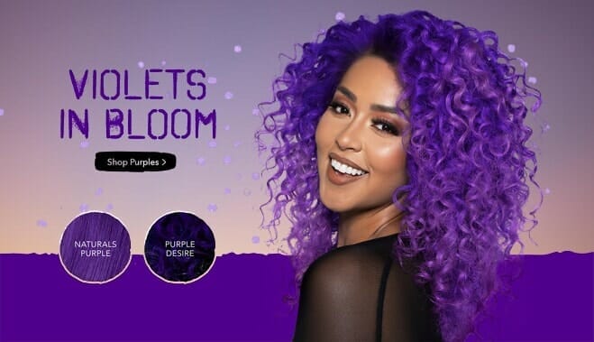 purple hair dyes